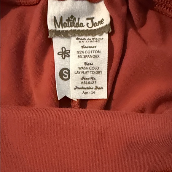 Matilda Jane Rust Leggings - Picture 5 of 5